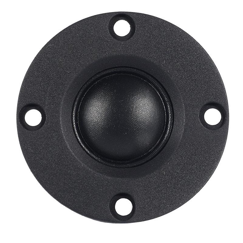 2 шт./лот 52 мм 6 Ом 15 Вт купольный шелковый пленочный твитер колонки портативный громкоговоритель алюминиевый радиатор ABS титановый ВЧ аудио