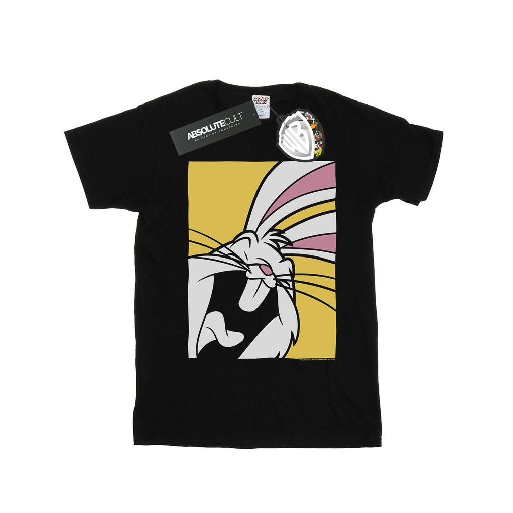 Looney Tunes Mens Bugs Bunny Laughing T-Shirt