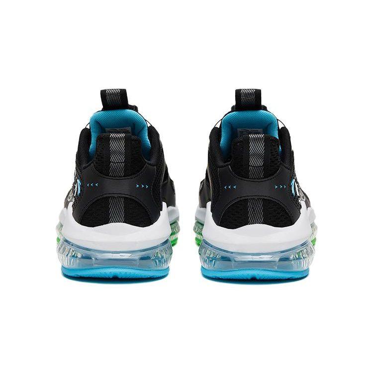 Anta Comfortable Non-Slip Breathable Kids Casual Shoes Kids Sneakers Black Blue 312326993-3