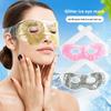 Summer Soft Sequins Gel Eye Patch Physical Cooling Eyes Soothing Eye Cooling Shading Sleep Mask