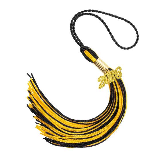 Кисточка для выпускного 2026 года 16" Кисточка для выпускной шляпы Шарм-подвески с кисточкой года 2026 для вечеринки, церемонии, аксессуары