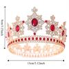 Luxury Bridal Princess Crown Elegant Wedding Head Wear Trendy Women Hair Hoop  Photography Props