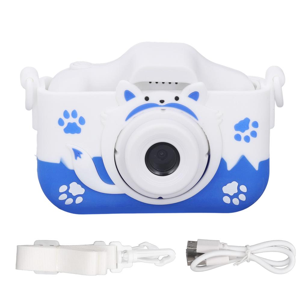 Детская камера 2-дюймовый IPS экран HD двойная камера детская цифровая видеокамера с игрой милая