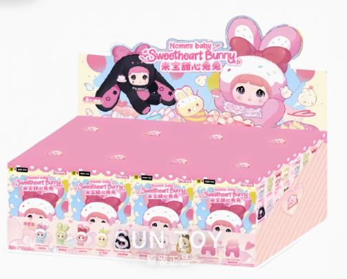 TOPTOY В наличии Оригинальный Nommi Nuomi Er Mi Bao Серия 'Милый Кролик' Милый Блайндбокс Настольное Украшение Праздничные Игрушки Подарки