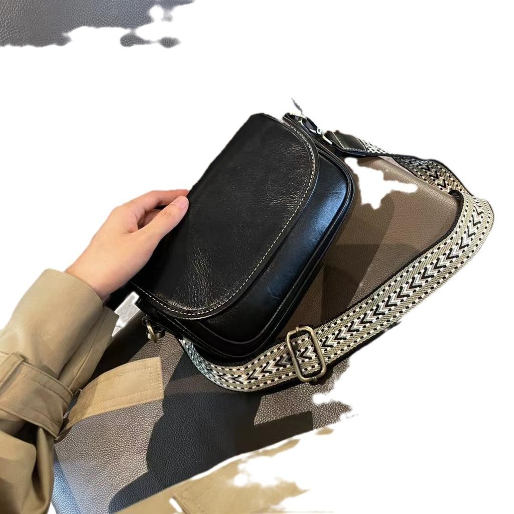 Женская сумка из натуральной кожи, новый стиль, женская сумка, европейская и американская ретро-сумка, сумка через плечо, универсальная простая сумка