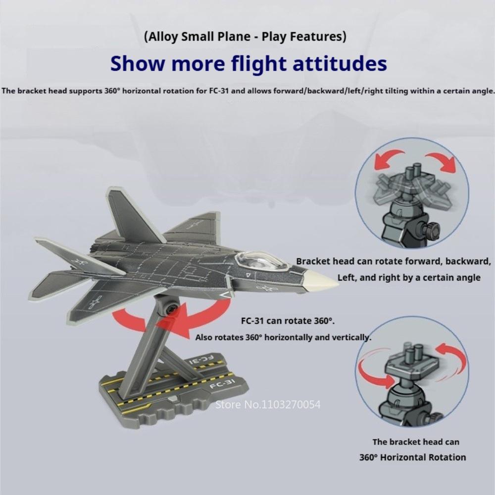 1:144 J-35A FC-31 J-20 Истребитель Литая модель из сплава 1:500 Y-20 Транспортный Самолет Игрушка Военный Самолет Коллекция Дисплей В Качестве Подарка