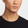 Nike ESSENTIALS T Shirts Men's Black Crew Neck Moderate IH4130-010