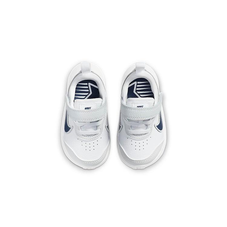 (TD) Nike Varsity Leather 'White Black' Baby CN9397-100