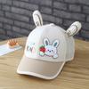 Patchwork Printed Mesh Baseball Cap with Animal Ears - A Fun Hat for Children for Outdoor Leisure and Sun Protection