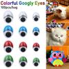 Animals Parts Plastic Plush Panda Eye 3D Dolls Accessories Wiggling Moving Eyes DIY Dolls Materials