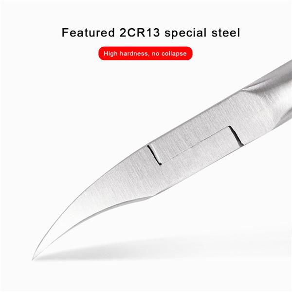 Surgical Stainless Steel Toenail Clippers for Thick and Ingrown Nails Cutter