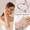 Xiaomi Vnox Free Engraving Medical Bracelets for Women, Cross Coin Charm Bracelet,Custom Disease Therapy Allergy Stainless Steel Bangle