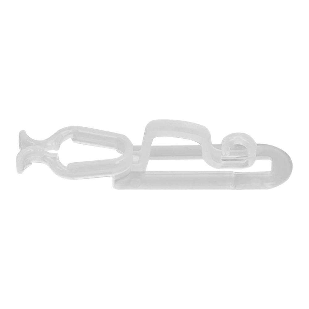 60Pcs 1.8 x 2 x 8.5cm Christmas Light Clips Waterproof Outdoor Light Clips  Gutter Mounting