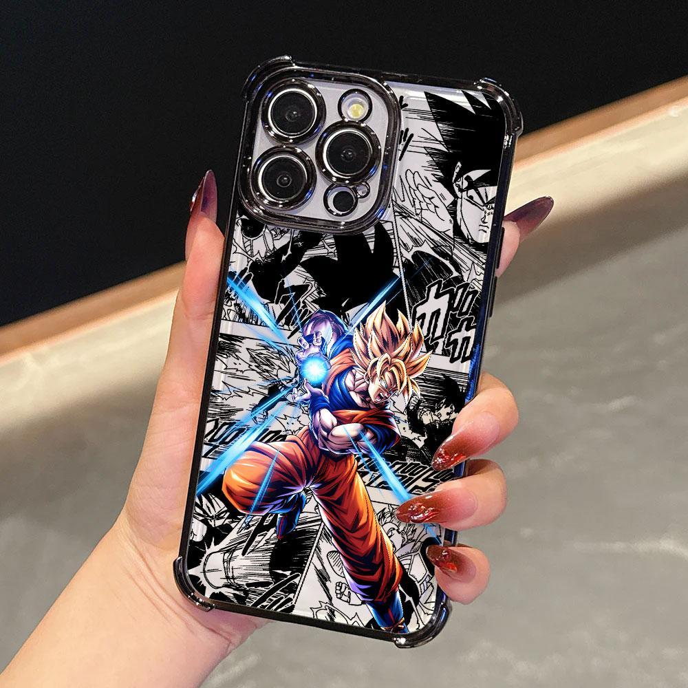Японское аниме D-Dragon Balls Чехол Для iPhone 17 Pro 16 15 14 13 12 11 Pro Max Чехол 17 Plus 17E 16E 17Air Силиконовая Крышка для Телефона