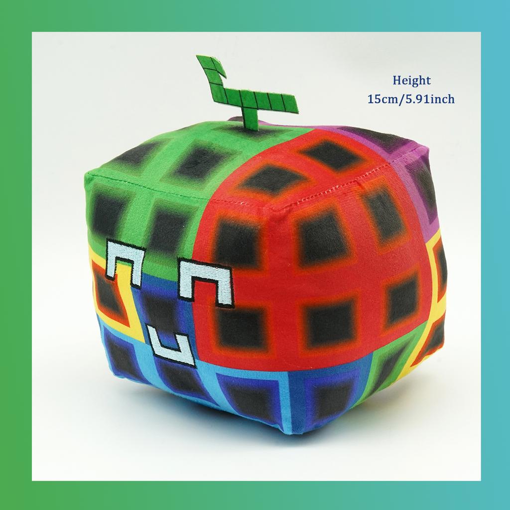 TreasuringU New Fruits Blox Plush Toys Become Luck Block Anime Game Stuffed Toy Devil Fruit Soft Dolls Kids Birthday Gifts