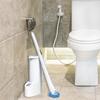 Одноразовая щетка для унитаза со сменными головками, наборы щеток для чистки, длинная ручка, гибкие бытовые аксессуары для ванной комнаты
