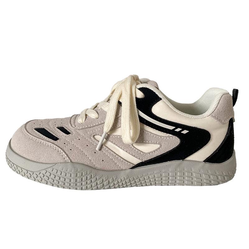 H1370 mango head flat baseplate shoes женские туфли для хлеба маленькие белые туфли повседневная обувь обувь Dexun 2024 новые нишевые модели