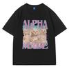Alpha Male T-Shirt Guy Best Friend Gift Tshirts Summer Fashion Funny Meme Graphic T Shirt Short Sleeve Cute Cartoon Style Top