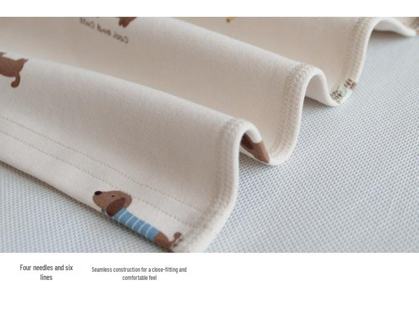 25 Стилей Детский Хлопковый Комплект Нижнего Белья с Завышенной Талией для Мальчиков и Девочек - Защита Животика, Бесшовный, Теплая Осенне-Зимняя Домашняя Одежда