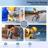 Wired Bluetooth Headset Hearing Protection Sound Isolation Earbuds Ear Plugs  Construction Sites