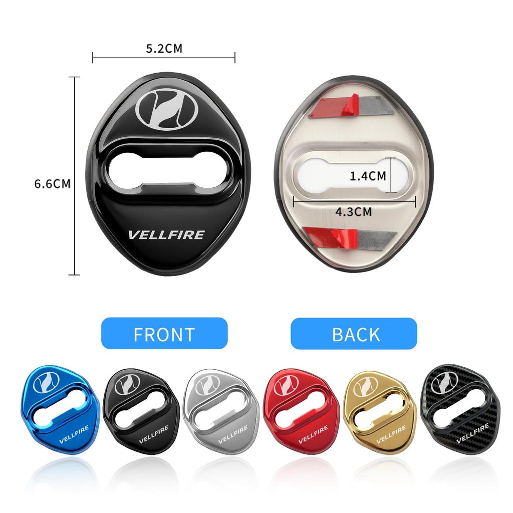 Совместимые аксессуары для Vellfire Накладка на дверной фиксатор, Дизайн, разработанный специально для автомобиля Vellfire, Vellfire 30-й серии 40