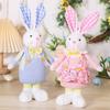 Festival Rabbit Gnoems Ornament Lovely Easters Gnomes Rabbit Ears Plush Decoration Ideal for Holiday Parties and Gifts