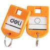 Deli Colored Plastic Key Tags