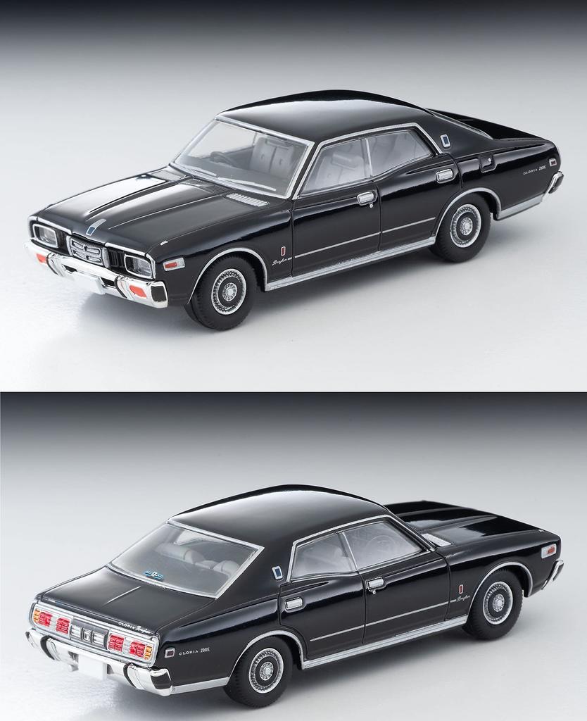 TOMYTEC Tomica Limited Vintage Neo Nissan Gloria HTF Type 2800 Brougham Black 78 год выпуска готового продукта 1/64 LV-N296a 4-дверный