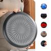 BBQ Grill Pan Frying Practical Circular Nonstick Barbecue for Camping Indoor Outdoor