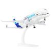 1/300 20см A330 Beluga Металлическая модель самолета Diecast в наборе со стойкой для взрослых Авиационных энтузистов Коллекционная или Подарок