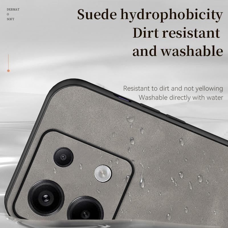 Чехол для Xiaomi Redmi Note 13 Note13 Pro + 5G, мягкий силиконовый край, твердая задняя крышка, чехол для телефона из искусственной кожи