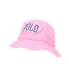Ralph Logo Embroidery Cotton Bucket Safari Hat Cap (Polo Lauren) Men's Women's 01080090-LXL-PINK [Item]