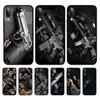 Gun and Bullet Phone Case for Vivo Y91C Y11 17 19 17 67 81 Oppo A9 2020 Realme C3