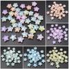Acrylic Beads Earrings Necklace Pentagram DIY Material Star Fashion 10Pcs Fine Sparkling Making Jewelry Accessories Charms Makaron Color