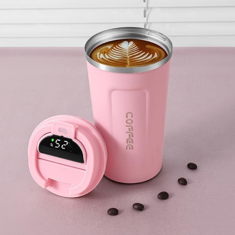 Second-Generation Coffee Cup 304 Stainless Steel Thermos Cup Vacuum Thermos Cup Outdoor Car Water Cup