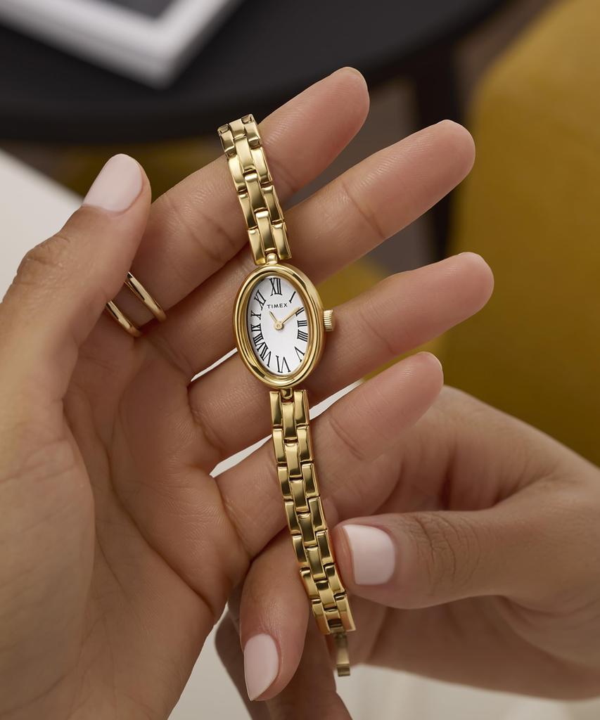 TIMEX Cavatina Watch Quartz 3ATM Water Resistant Mineral Glass White Dial TW2Y26700 Women's