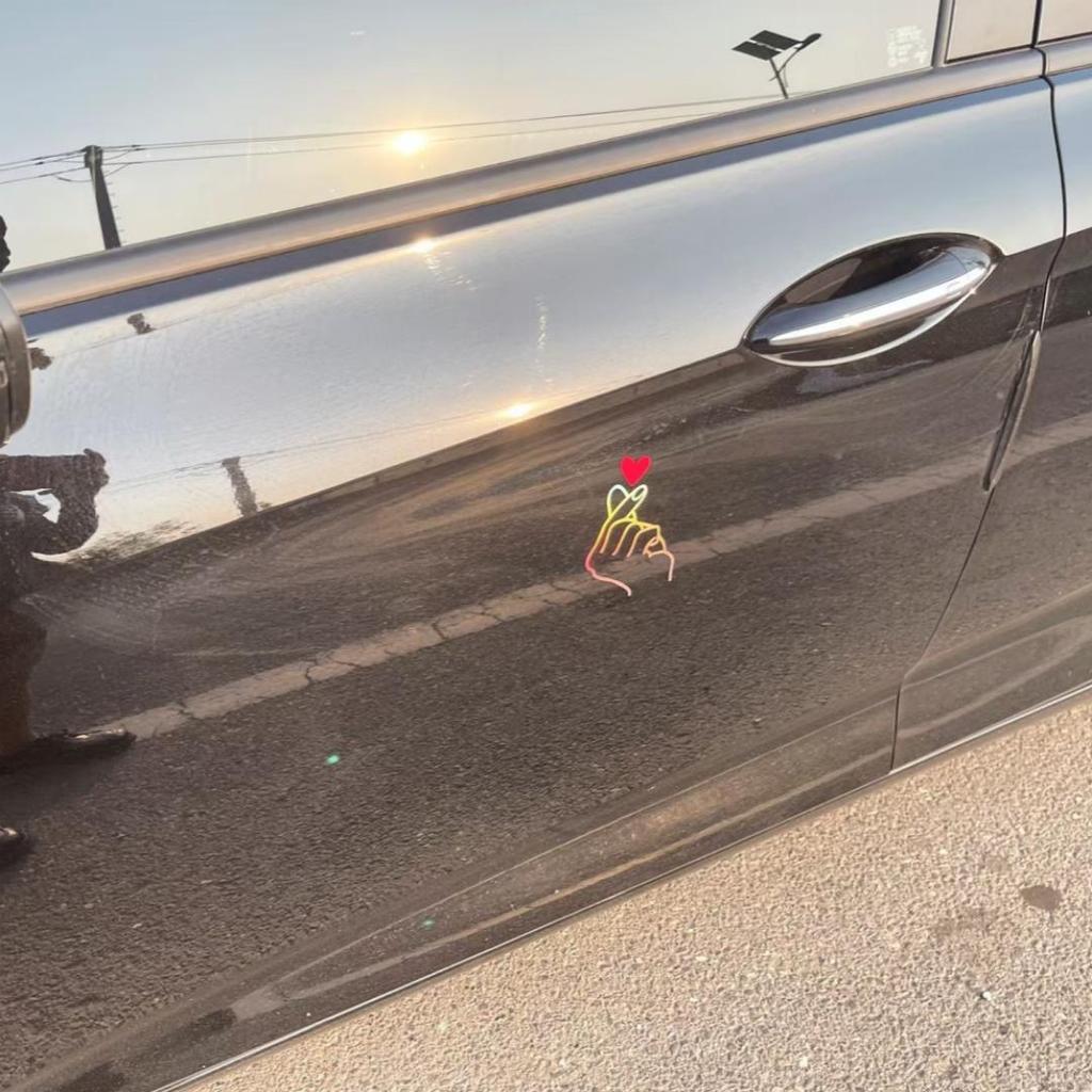 Универсальные популярные наклейки с жестами для автомобилей и мотоциклов, креативные и забавные наклейки, декоративные наклейки для мотоциклов