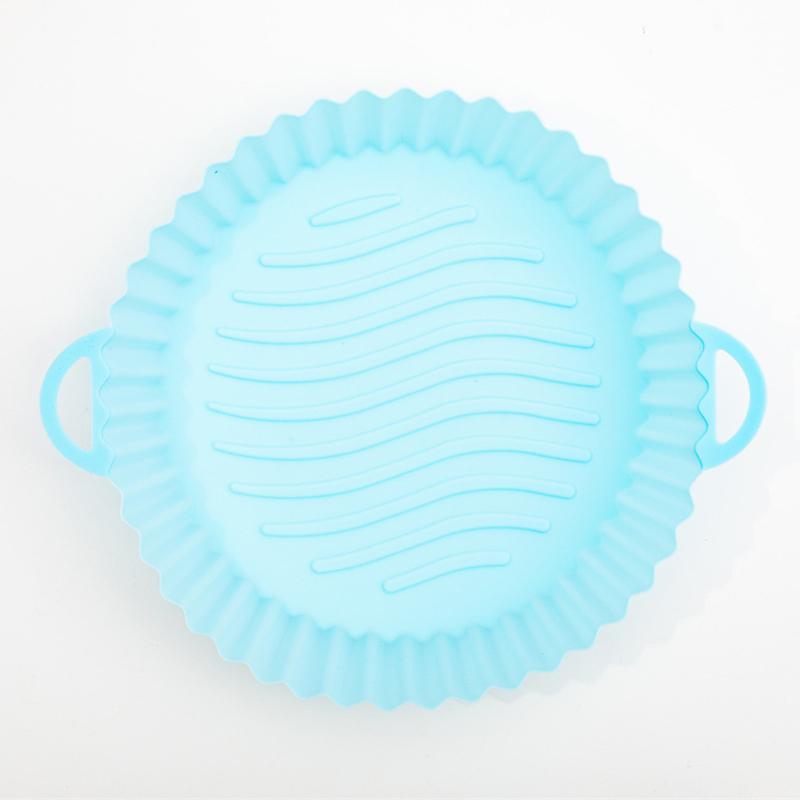 Силиконовые вкладыши для корзин для фритюрниц с антипригарным покрытием, безопасные аксессуары для противней для выпечки в духовке