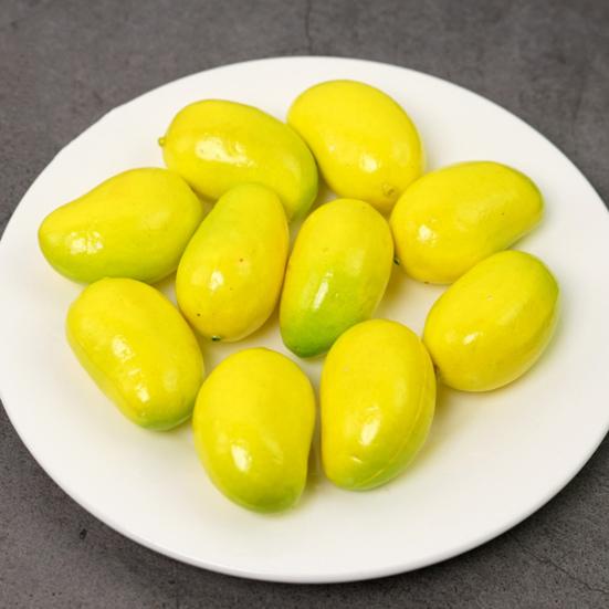 10 шт./пакет искусственные фрукты пенопластовые яркие цвета реалистичные мини долговечные фото реквизиты поделки обеденный стол декор поддельные овощи товары для дома