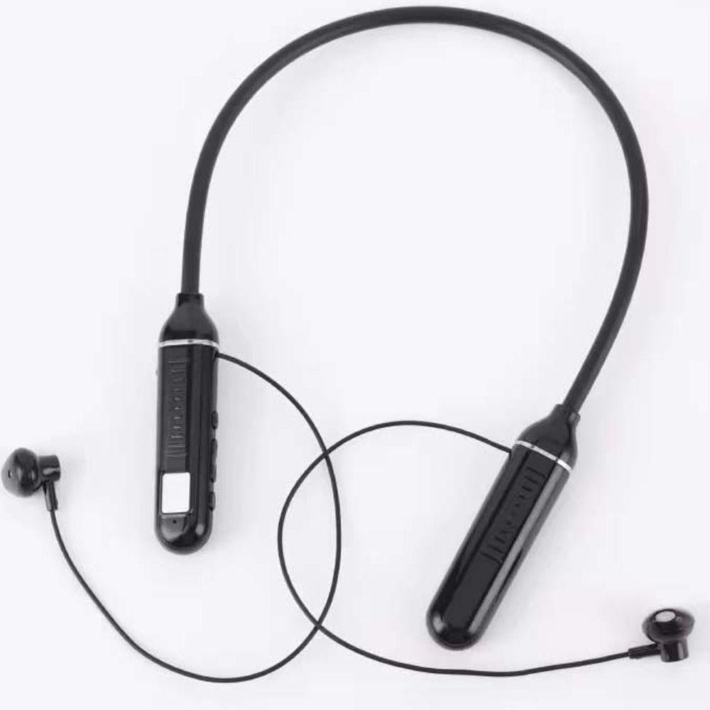 Half In-Ear Neckband Earphones Large Capacity Sports Bluetooth Earphones Wireless Headset Running