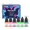 30 Shades Premium Craft Dye Set High Pigment Density 5ml Vials Safe For Children's Art Projects Cement Resin Coloring