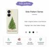 For Xiaomi Redmi Turbo 4 5G/Poco X7 Pro 5G Case Christmas Tree Pattern Printing Straight Edge TPU Phone Back Cover