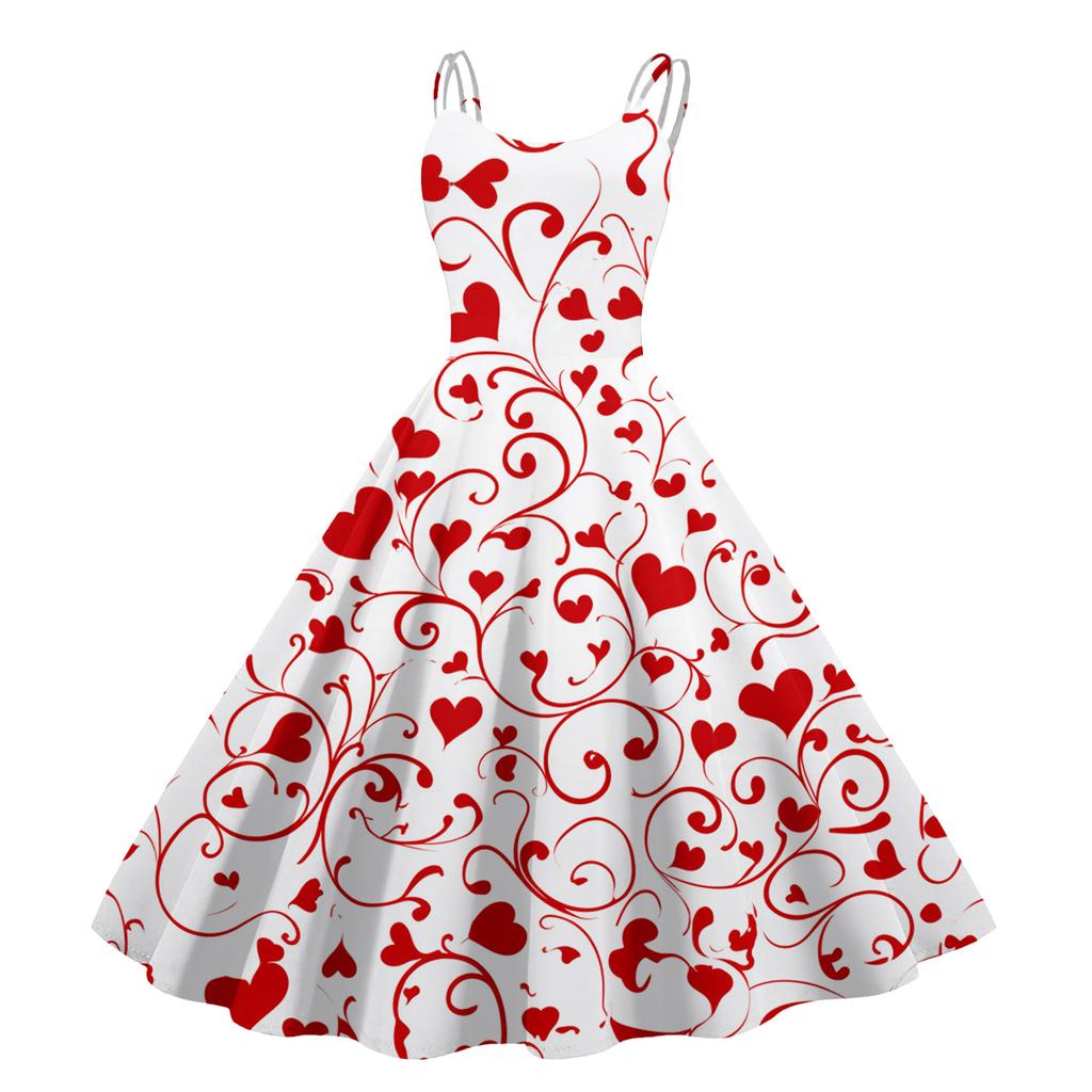 Женское платье с принтом, сексуальное, с открытыми плечами, панк, винтажное