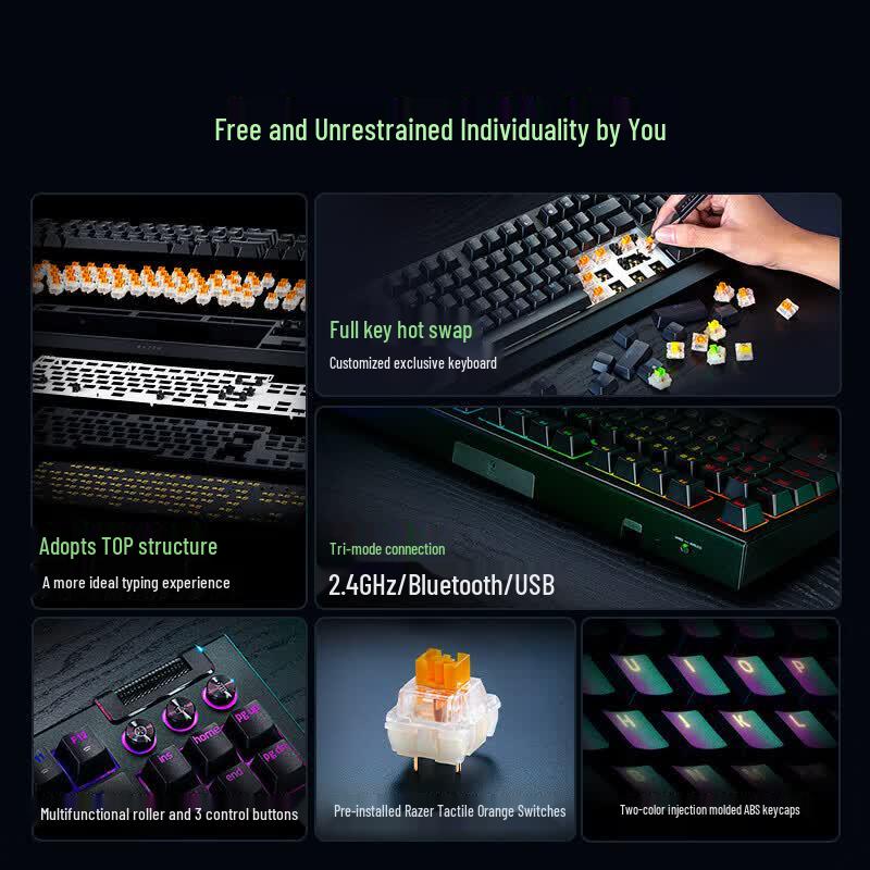 Механическая игровая клавиатура Razer BlackWidow V4 Tournament Edition