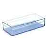 Square Lid Cutlery Container, Blue, 1 Piece, Korean Popular Tableware