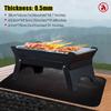 Under Grill Mat Fireproof Fire Pit Mat Outdoor Camping Wood Stove Grill Mat Barbecue Grill Mat Ground Patio Deck Lawn Ember Mat