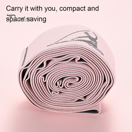 Ремень для растяжки йоги с 11 петлями, физиотерапия, пилатес, балет, танец, растяжка для ног, эластичная лента для домашнего спортзала, тренировка, эспандер