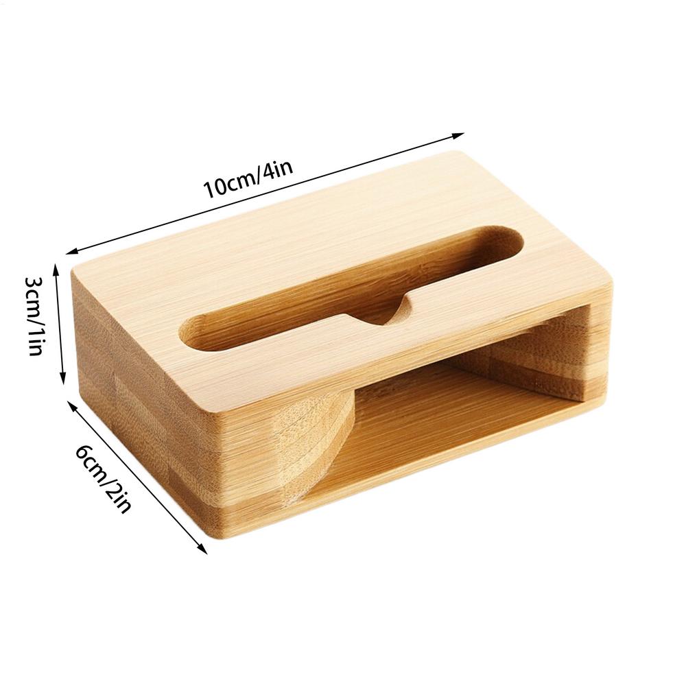 Wood Phone Speaker Amplifier Desktop Natural Wooden Cell Mobile Phone Stand Loudspeaker Dock Clear Calls Music Audio Player 1