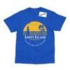 Amity Island Inspired by Jaws Movie Shark Printed T-Shirt