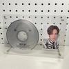 Прозрачная фоторамка для CD с фото айдола Акриловая подставка для фотоальбома Защитный альбом для фотографий Держатель для постеров Чехол для хранения CD